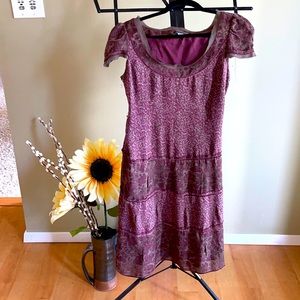 Peruvian Connection silk dress